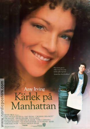 Kärlek på Manhattan 1988 poster Amy Irving Peter Riegert Reizl Bozyk Joan Micklin Silver