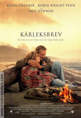 Kärleksbrev 1999 poster Kevin Costner Robin Wright Penn Paul Newman Luis Mandoki Romantik