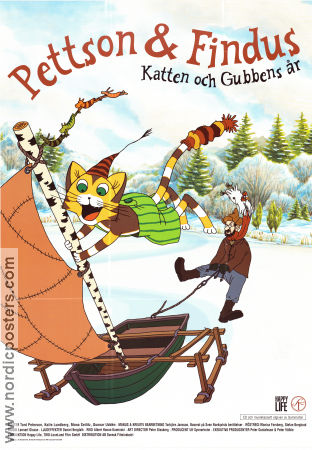 Katten och Gubbens år 1999 poster Tord Peterson Albert Hanan Kaminski