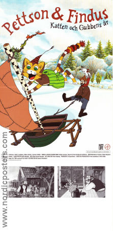 Katten och Gubbens år 1999 poster Tord Peterson Albert Hanan Kaminski Hitta mer: Pettson och Findus Affischkonstnär: Sven Nordqvist Animerat