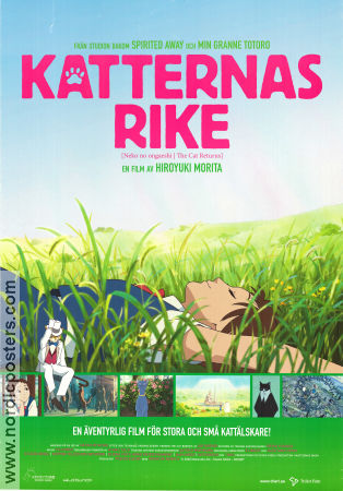 Katternas rike 2002 poster Chizuru Ikewaki Hiroyuki Morita Animerat Katter Filmen från: Japan