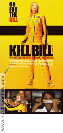 Kill Bill: Vol. 1 2003 poster Uma Thurman David Carradine Lucy Liu Quentin Tarantino Asien Kampsport