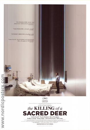 The Killing of a Sacred Deer 2017 poster Barry G Bernson Herb Caillouet Bill Camp Yorgos Lanthimos