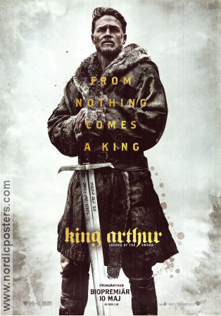 King Arthur: Legend of the Sword 2017 poster Charlie Hunnam Astrid Berges-Frisbey Jude Law Guy Ritchie