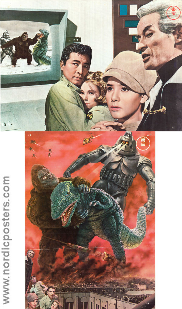 King Kong Escapes 1967 filmfotos Rhodes Reason Mie Hama Linda Miller Ishiro Honda Hitta mer: King Kong Filmen från: Japan Robotar Dinosaurier och drakar