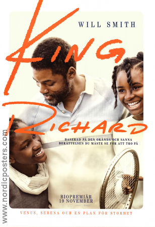 King Richard 2021 poster Will Smith Aunjanue Ellis Jon Bernthal Reinaldo Marcus Green Sport