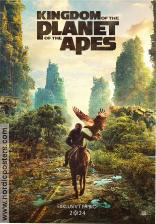 Kingdom of the Planet of the Apes 2024 poster Owen Teague Freya Allan Kevin Durand Wes Ball