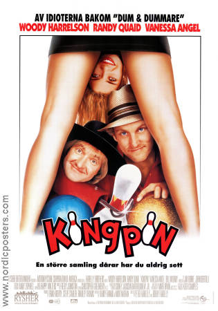 Kingpin 1996 poster Woody Harrelson Randy Quaid Bill Murray Bobby Peter Farrelly Sport