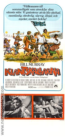 Klantskallarna 1979 poster Bill Murray Harvey Atkin Kate Lynch Ivan Reitman