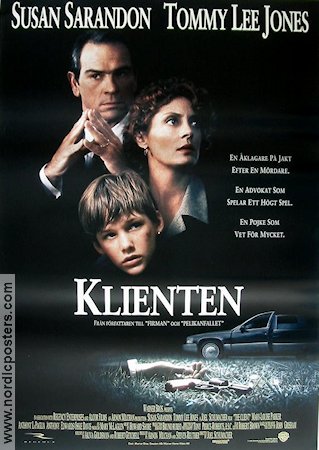 Klienten 1994 poster Susan Sarandon Tommy Lee Jones Brad Renfro Joel Schumacher