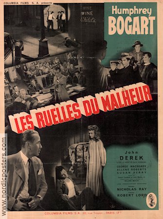 Knock on Any Door 1949 poster Humphrey Bogart John Derek