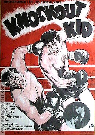 Knockout Kid 1953 poster Jack Warner Boxning