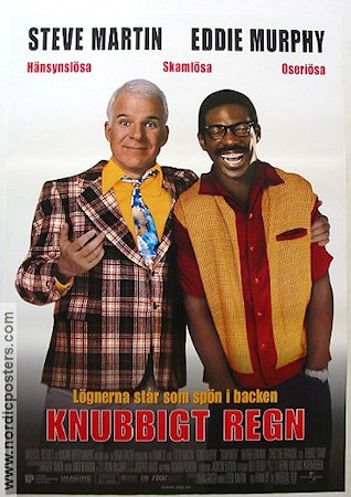 Knubbigt regn 1999 poster Steve Martin Eddie Murphy Frank Oz