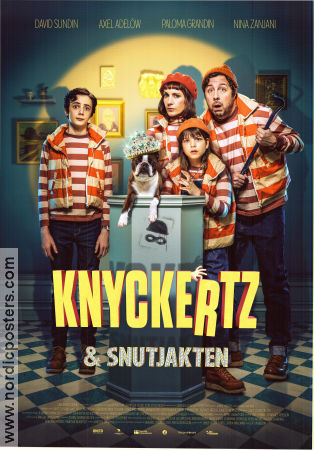 Knyckertz och snutjakten 2023 poster Axel Adelöw Paloma Grandin Nina Zanjani Leif Lindblom Poliser