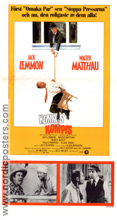 Kompis kompis 1981 poster Jack Lemmon Walter Matthau Billy Wilder