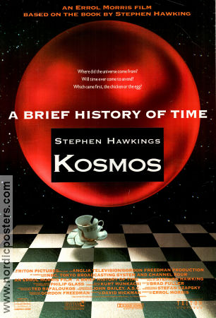 Kosmos 1991 poster Stephen Hawking Isobel Hawking Janet Humphrey Errol Morris Dokumentärer