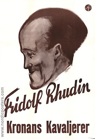 Kronans kavaljerer 1930 poster Fridolf Rhudin Weyler Hildebrand Brita Appelgren Valdemar Dalquist Gustaf Edgren