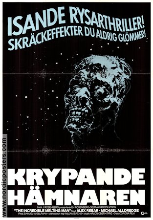 Krypande hämnaren 1977 poster Alex Rebar William Sachs