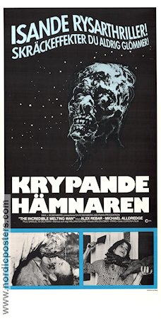 Krypande hämnaren 1977 poster Alex Rebar Burr DeBenning William Sachs