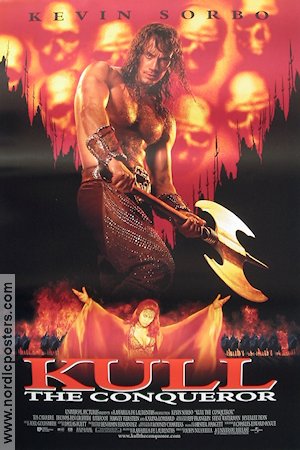 Kull the Conqueror 1997 poster Kevin Sorbo Tia Carrere Thomas Ian Griffith John Nicolella