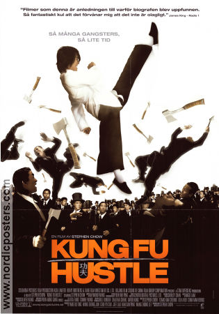 Kung Fu Hustle 2004 poster Wah Yuen Qiu Yuen Stephen Chow Filmen från: Hong Kong Asien Kampsport