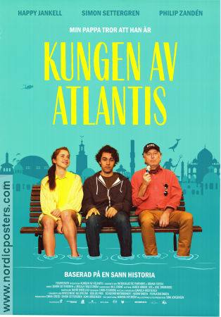 Kungen av Atlantis 2019 poster Simon Settergren Hernandez Philip Zandén Happy Jankell Soni Jorgensen