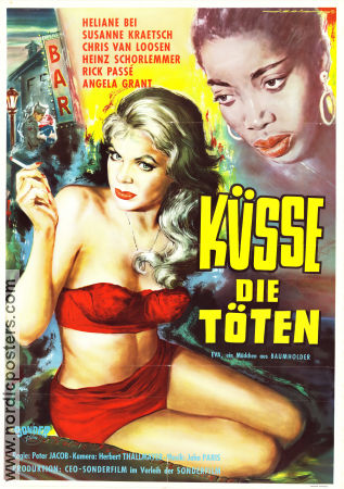 Küsse die töten 1958 poster Heliane Bei Damer