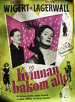 Kvinnan bakom allt 1955 poster Sonja Wigert Sture Lagerwall