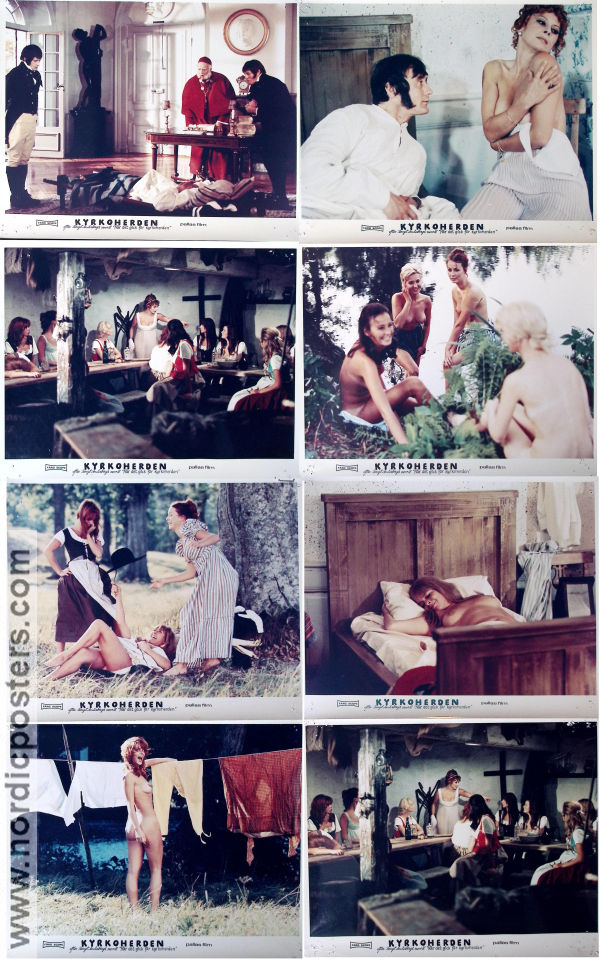 Kyrkoherden 1970 lobbykort Jarl Borssén Margit Carlqvist Cornelis Vreeswijk Torgny Wickman Affischkonstnär: Walter Bjorne Kultfilmer Religion