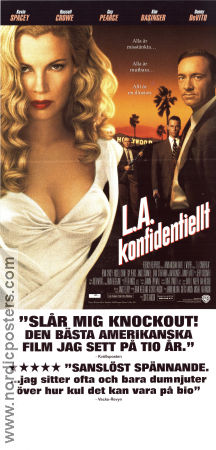 L A Konfidentiellt 1997 poster Kevin Spacey Russell Crowe Kim Basinger Curtis Hanson