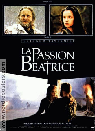 La passion de Beatrice 1987 poster Julie Delpy Bernard-Pierre Donnadieu Bertrand Tavernier Religion Hitta mer: Large poster