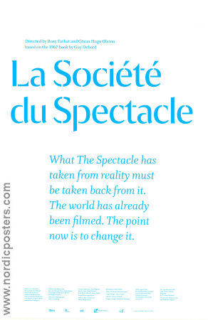 La société du Spectacle 2023 poster Valerie Kyeyune Backström Andreas Malm Jyoti Mistry Roxy Farhat