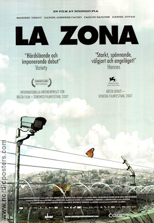 La Zona 2007 poster Daniel Giménez Cacho Daniel Tovar Alan Chavez Rodrigo Pla Spanien Filmen från: Mexico