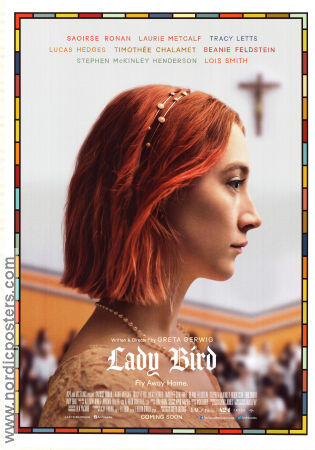Lady Bird 2017 poster Saoirse Ronan Laurie Metcalf Tracy Letts Greta Gerwig
