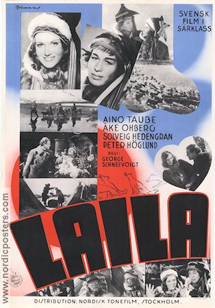 Laila 1937 poster Aino Taube
