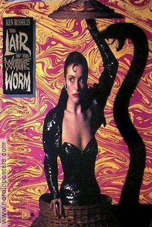 The Lair of the White Worm 1988 poster Amanda Donohoe Ken Russell
