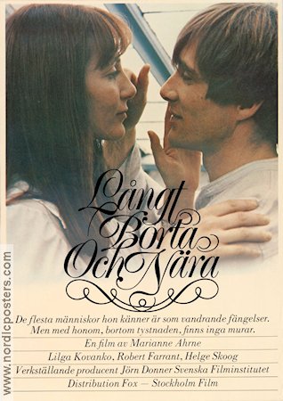 Långt borta och nära 1976 poster Marianne Ahrne