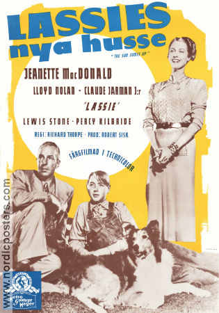 Lassies nya husse 1949 poster Jeanette MacDonald Richard Thorpe Hitta mer: Lassie Hundar