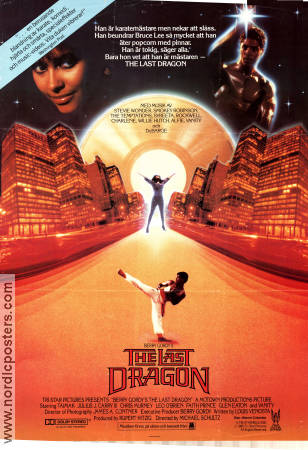 The Last Dragon 1985 poster Taimak Vanity Christopher Murney Michael Schultz Kampsport