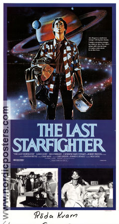 The Last Starfighter 1983 poster Lance Guest Nick Castle