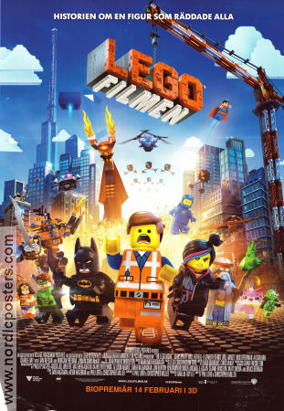 Lego filmen 2014 poster Chris Pratt Christopher Miller