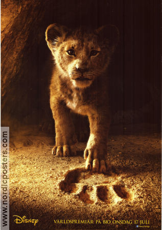 Lejonkungen 2019 poster Donald Glover Jon Favreau Animerat