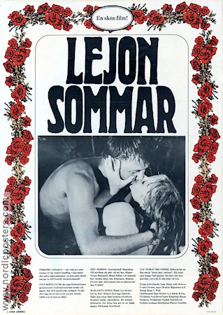 Lejonsommar 1968 poster Sven-Bertil Taube Essy Persson Margareta Sjödin