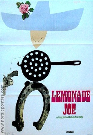 Lemonade Joe 1965 poster Oldrich Lipsky Filmen från: Czechoslovakia Konstaffischer