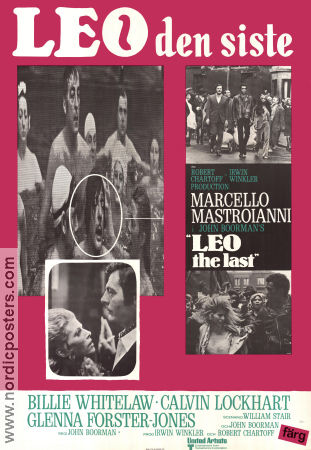 Leo den siste 1970 poster Marcello Mastroianni John Boorman