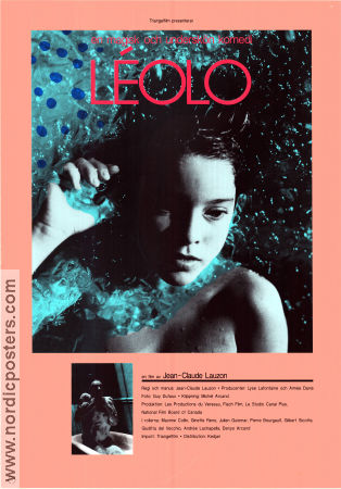 Léolo 1992 poster Maxime Collin Ginette Reno Gilbert Sicotte Jean-Claude Lauzon
