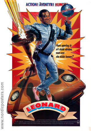 Leonard part 6 1987 poster Bill Cosby Tom Courtenay Joe Don Baker Paul Weiland Bilar och racing