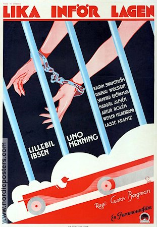 Lika inför lagen 1931 poster Lillebil Ibsen