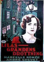 Lilas grändens drottning 1932 poster Marcelle Romée