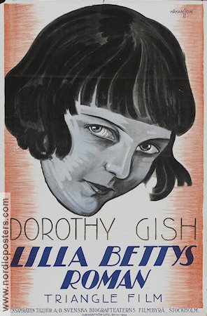 Lilla Bettys roman 1916 poster Dorothy Gish